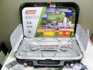 NEW Coleman EvenTemp 3 burner Family Size Propane Gas Camping Stove - NEW IN BOX