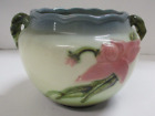 Vintage HULL Pottery Woodland Jardiniere Planter Vase W7 5 1/2 USA