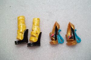 New ListingMonster High Nefera and Cleo de Nile Doll Shoes Replacements 1st Wave Lot