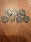 New Listing(7) Better Date Indian Head Cents 1C 1870 1873 1874 1875 1876 1878 1879