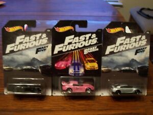 hot wheels wal mart exclusive fast & furious lot of 3 honda s2000 nissan skyline