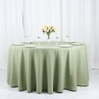 Eucalyptus Sage Green 120 Inch ROUND TABLECLOTH Wedding Decorations Party Table