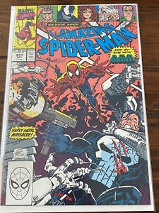 Marvel the AMAZING SPIDER-MAN #331 Erik Larsen Art Punisher Cross-Over 9.4