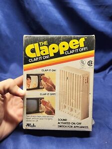 Vintage The Clapper Original Box Clap On Clap Off New/Sealed