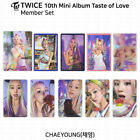 TWICE 10th Mini Album Taste of Love Official Photocard Chaeyoung KPOP K-POP