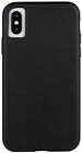 Case-Mate Barely There Leather Case for Apple iPhone XS/X - Black