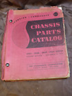 1947-50 Studebaker Champion Commander Chassis Parts Catalog + Cmdr 6 Engine Sect (For: More than one vehicle)