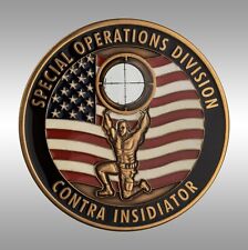 New ListingChallenge Coin - Contra Insidiator Crosshairs / Secret Service Counter Sniper