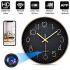 1080P WIFI Full HD Wall Clock Security Camera DVR Motion Detection Nanny Record