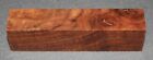 Stabilized Black Walnut Burl Wood Block Knife Scale/Pistol Grip  (W537) 1Pc