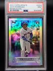 2022 Topps Update Julio Rodriguez RC Rainbow Foil Seattle Mariners US44 PSA 9