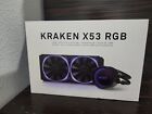 NZXT Kraken X53 240mm Radiator RGB All-in-one CPU Liquid Cooling System New NIB