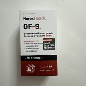 Novex Biotech GF-9 Dietary Supplement 84 Capsules Exp 2025+