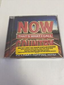 Music CD NOW That's What I Call Country 20 Songs Hits. NEW SEALED