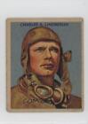 1933-34 National Chicle Sky Birds R136 Series of 48 Charles Lindbergh #36 0d08
