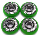Kuzak Pro Indoor Roller Hockey Inline Skate Wheels 72.5mm | Green | Set of 4