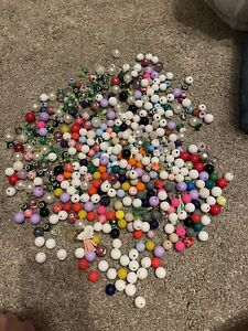 Huge Lot Of Beads For Pens And Jewelry Making