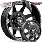 American Force Dually DB02 Monument Black & Milled 24x8.25 Wheel (Set of 6)