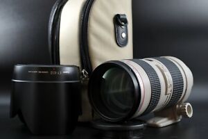 [Mint] Canon EF 70-200mm F/2.8 L USM AF Telephoto Zoom AF Lens w/ Hood