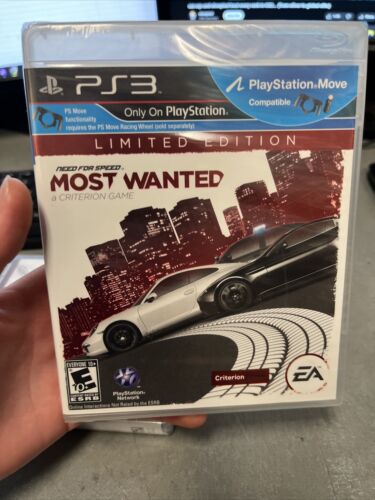 NEW-Need for Speed: Most Wanted -- Limited Edition (Sony PlayStation 3, 2012)