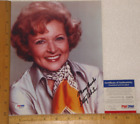 PSA DNA Certified Authentic Betty White signed/autographed 8x10 Color Photo