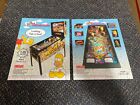 2 2003 STERN FACTORY ORIGINAL SIMPSONS PARTY PINBALL PROMO FLYERS