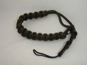 Paracord knitted Camera Wrist Strap ,  Quick release #4815