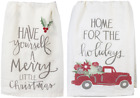 2 Piece Christmas Kitchen Towels, Home and Have Yourself