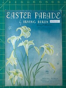 New ListingVintage Sheet Music-1933-Easter Parade-Irving Berlin