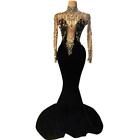 Wedding Party Dress Women Sexy Evening Long Dress Prom Dress Stage Costumes