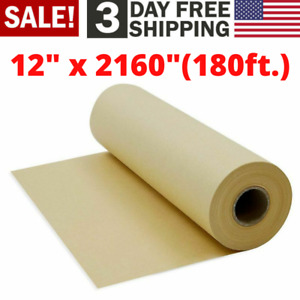 Brown Kraft Paper Roll For Crafts Gift Wrapping Packing Postal Shipping Covering