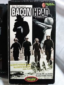 Ray Mahoney's Bacon Head VHS Black & White De-Colorized Version Comedy