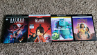 Animated Film 4K Blu Ray LOT. Some with slip covers. No digital codes