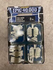 EPIC 40K SPACE MARINE VINDICATOR Blister Armageddon Titanicus 1997