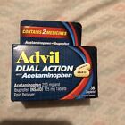 Advil DUAL ACTION Tablets 36ct  Ibuprofen / Acetaminophen Combo Exp 01/26