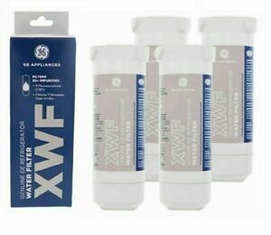 4Pack GE XWF Replacement XWF Appliances Refrigerator Water Filter New