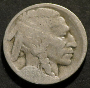 New Listing1919 D Buffalo Nickel Semi-Key Date Restored Five Cent 5c Coin A745