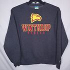 Winthrop Eagles Sweatshirt Mens Medium Champion Gray Eco Fleece Pullover