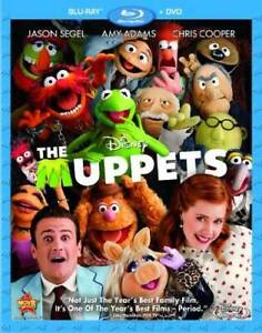 The Muppets (Two-Disc Blu-ray/DVD Combo) - Blu-ray - VERY GOOD