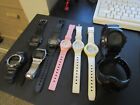 Lot of 9 Mixed Casio Sports watches as-is,Nice lot! 2 G-Shocks