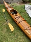 Handmade Cedar Plank Kayak In Great Condition