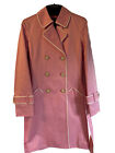 NEW Coach Pink Sateen Trench Coat Size XS. NWT. Bag Included.