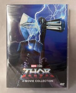 Thor 1-4 4-Movie DVD Collection Box Set ( DVD, 4-Disc, 2022 ) Fast shipping