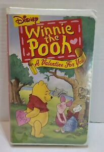 Winnie the Pooh A Valentine for You (VHS, 2000) Disney, RARE HTF, Piglet, Tigger