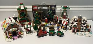Lego Christmas Lot Of 7 Sets: Includes Limited Editions- See Description
