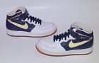 Size 10 - Mens Nike Air Force 1 Mid '07 Orange Blaze/Navy Blue Sneakers Shoes