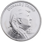 Donald Trump - 45th President - 1 oz .999 Fine Silver Round