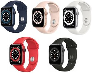 Apple Watch Series 6 40mm 44mm GPS+ WIFI + LTE UNLOCKED - All Colors - Good