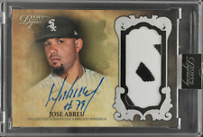 Jose Abreu 2021 Topps Dynasty Silver Patch Relic On Card AUTO /5