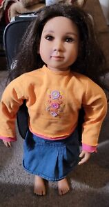 My Twinn doll Berkely Brown Eyes,neck 1997, Body 2005. Pls Read Description